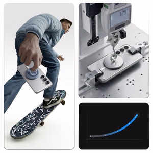 SPIGEN futrālis ULTRA HYBRID MAG saderīgs ar MagSafe priekš S26 caurspīdīgs / balts