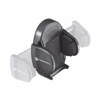 FORCELL F-GRIP Oval 27 cm auto turētājs vējstiklam / paneļim / ventilācijas atverei melns