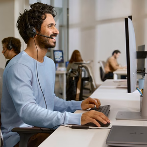 HP Poly Mission 425 USB vadu austiņas ar mikrofonu