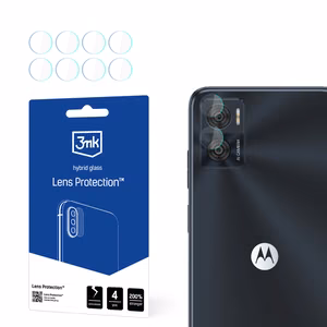 3mk Lens Protection™ hibrīda kameras stikls Motorola Moto E22 / E22i