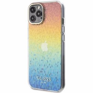 Guess IML Faceted Mirror Disco Iridescent чехол для iPhone 12/12 Pro - многоцветный