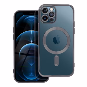 ELECTRO MAG COVER viedtālruņa apvalks saderīgs ar MagSafe iPhone 12 Pro melns
