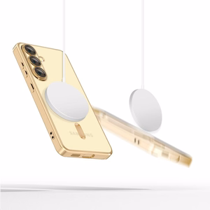 Tech-Protect MagFlex MagSafe apvalks Samsung Galaxy A56 5G - Caurspīdīgs zelta