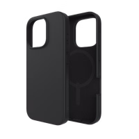 ZAGG Manhattan Snap apvalks viedtālrunim ar MagSafe iPhone 16 Pro - melns