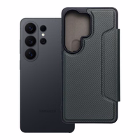 RAZOR grāmatas tipa viedtālruņa apvalks SAMSUNG S26 Ultra, tumši zaļš