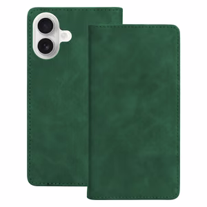 Smart Suede maciņš priekš iPhone 17 6,3", zaļš