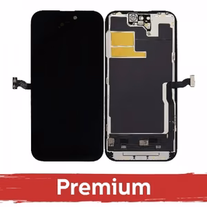 LCD Displejs saderīgs ar iPhone 14 Pro Max Melns (Hard OLED / Premium) *Removable IC*