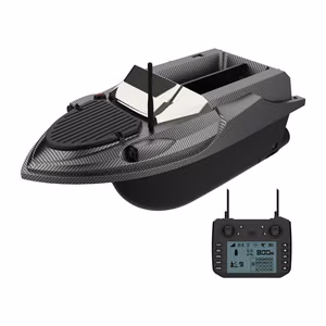 GPS-кораблик для прикормки Flytec V080 Basic, аккумулятор 20 000 мА·ч продаётся отдельно, чёрный