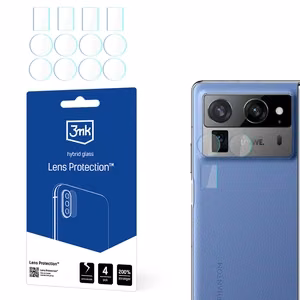 3mk Lens Protection – kameras objektīva aizsargs modelim Tecno Phantom V Fold2 (front)
