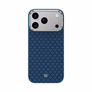 Чехол Benks Magnetic Armor Air Grid Kevlar металлическая рамка 600D (0069) для iPhone 17 Pro синий