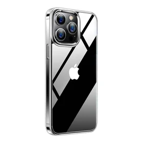 Viedtālruņa apvalks Torras Diamond Clear iPhone 15 PRO (caurspīdīgs)