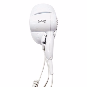 Adler AD 2252 – viesnīcu un baseinu fēns, 1600 W, 2 temperatūras režīmi, balts