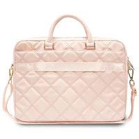 Guess Quilted 4G soma 16" klēpjdatoram - rozā
