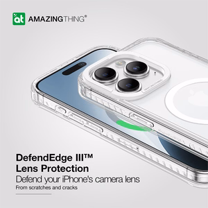 Amazing Thing Titan Pro Magnētiskais viedtālruņa apvalks 10FT IP156.7PTMCL Iphone 15 Pro Max caurspīdīgs