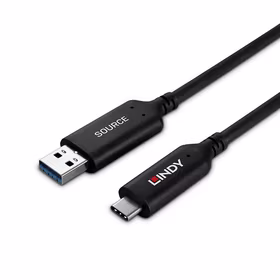 Lindy USB3.2 Type A uz C kabelis 25m