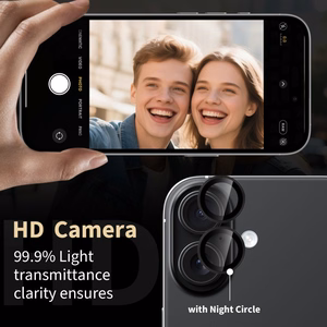 Tech-Protect Camring Fit+ kameras vāciņš priekš Xiaomi Redmi Note 15 Pro 5G / 15 Pro+ - Melns