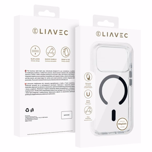 Liavec Pure Чехол для iPhone 17 Pro Max чёрный