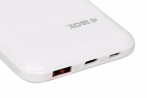 iBox IPB10 portatīvais lādētājs litija jonu 10000 mAh balts