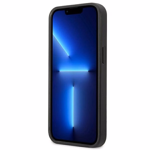 Karl Lagerfeld Allover viedtālruņa apvalks iPhone 13 mini - melns