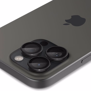 Spigen Glas.tR EZ Fit Optik защита камеры для iPhone 14 Pro/Pro Max/15 Pro/Pro Max/16 Pro/Pro Max 17 Pro/17 Pro Max - чёрный 2 шт.