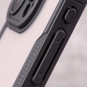 Defender Matēts maciņš for Samsung Galaxy S25 Ultra melns