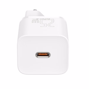 Sienas lādētājs Baseus Super Si Quick Charger 1C 25W (balts)