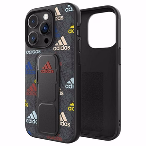Adidas SP Viedtālruņa apvalks Grip iPhone 14 Pro melns/melns/krāsains 50251