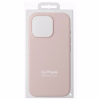 Maciņš "TM MagSafe Silicone" iPhone 14 / Krīta rozā /