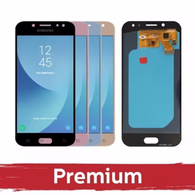 LCD Displejs Saderīgs ar Samsung J530 2017 J5 Gaiši zils OEM