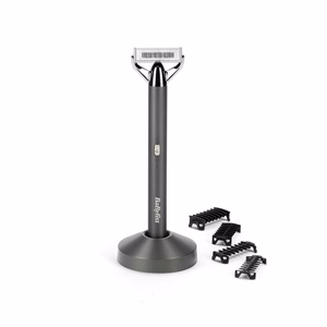 BaByliss Super-X Metal OT996E – bezvadu bārdas trimmeris mitrai un sausai lietošanai, sudraba