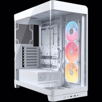 Corsair 4500X LX-R RGB Tempered Glass Mid-Tower, balts Midi Tower