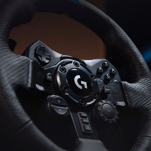 Logitech G G923 Гоночный руль с педалями для PS5, PS4 и ПК