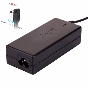 Lādētājs portatīvajam datoram Akyga AK-ND-55 (19V / 3.42A 65W 4.0 x 1.35mm) ASUS 1.2m