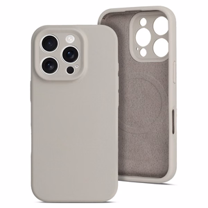 MagColor Pure viedtālruņa apvalks Iphone 15 Pro Max latte