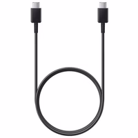 Samsung EP-DA905BBE USB-C – USB-C 3A kabelis 1m (lielapjoma – aizvietojošs iepakojums) – melns
