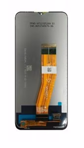 LCD ekrāns Samsung A037G A03s 2021 (lielā izmēra Eiropas versija) ar skārienjutīgo ekrānu melns oriģināls