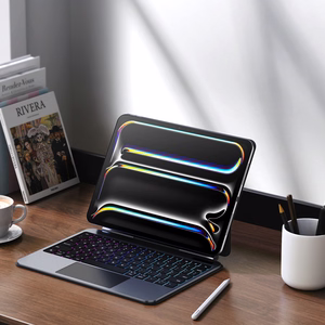 Dux Ducis MK sērijas tastatūras maciņš iPad Pro 11" (2024), melns