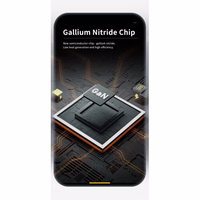 Lādētājs Essager "GaN Shining" Melns 65W (QC3.0 / 2xPD65W)