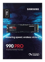 Samsung 990 PRO 1 TB M.2 PCI Express 4.0 NVMe V-NAND MLC