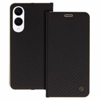 Wonder Frame Viedtālruņa apvalks Samsung Galaxy S25 Edge melns