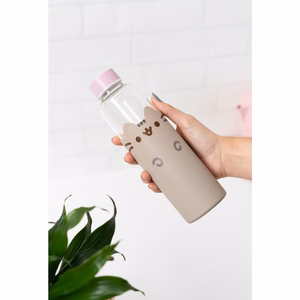 Pusheen stikla ūdens pudele, 500 ml