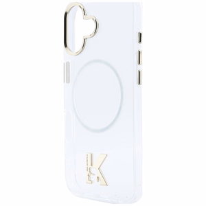 Karl Lagerfeld IML K Head Logo MagSafe Maciņš for iPhone 17 - Clear