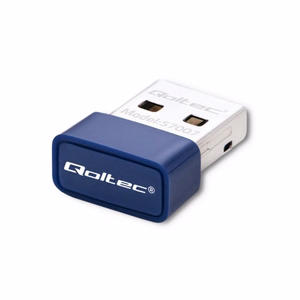 Qoltec 57007 bezvadu mini Bluetooth USB WiFi adapteris