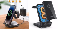 Bezvadu Charging Statīvs CHOETECH, 15W, 3-in-1