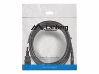 Lanberg C13 barošanas kabelis 5m melns