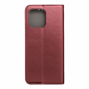 Чехол-книжка для Motorola G56 5G Smart Magneto бордовый