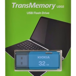 Kioxia TransMemory U202 USB zibatmiņa 32 GB USB Type-A 2.0 zila