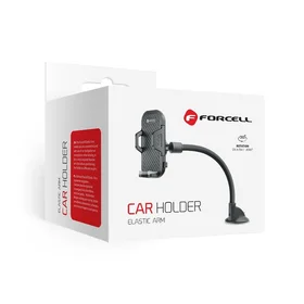 FORCELL F-GRIP Carbon Bracket arm 17 cm auto turētājs priekšējā stiklā un panelī melns