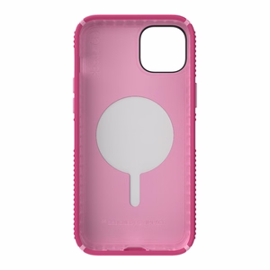 Speck Presidio2 Grip MagSafe vāciņš ierīcei iPhone 14 Plus, ar neslīdošu satvērienu, “Digital Pink / Blossom Pink / White” krāsu kombinācija