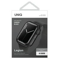 Uniq viedtālruņa apvalks Legion Apple Watch Series 7/8/9 41mm melns